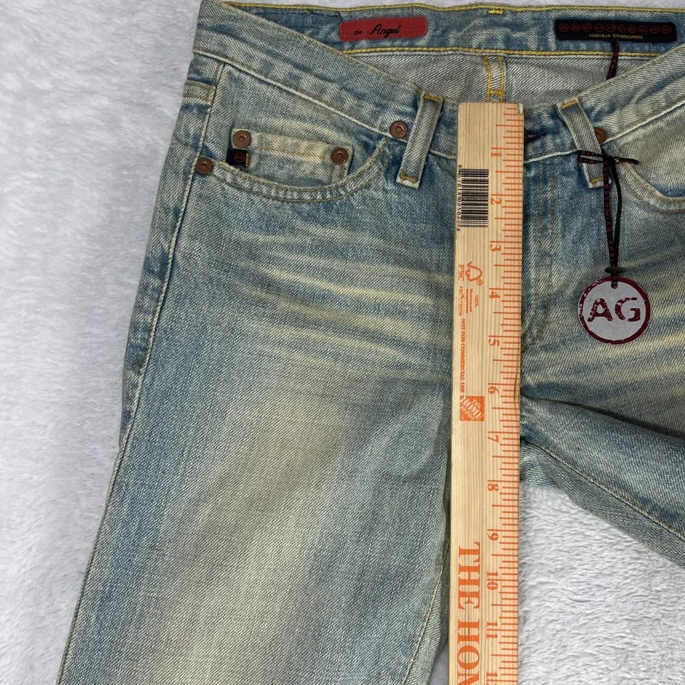AG Adriano Goldschmied Bootcut Jeans Women's Blue Denim Classic USA Made - 26X33